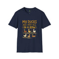 “My Ducks Are Not All In A Row” Cute Duck Graphic Tee