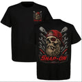Mechanic Tools Skull T-Shirt, Mechanic Wrench Ratchet Graphic Tee, Automotive
