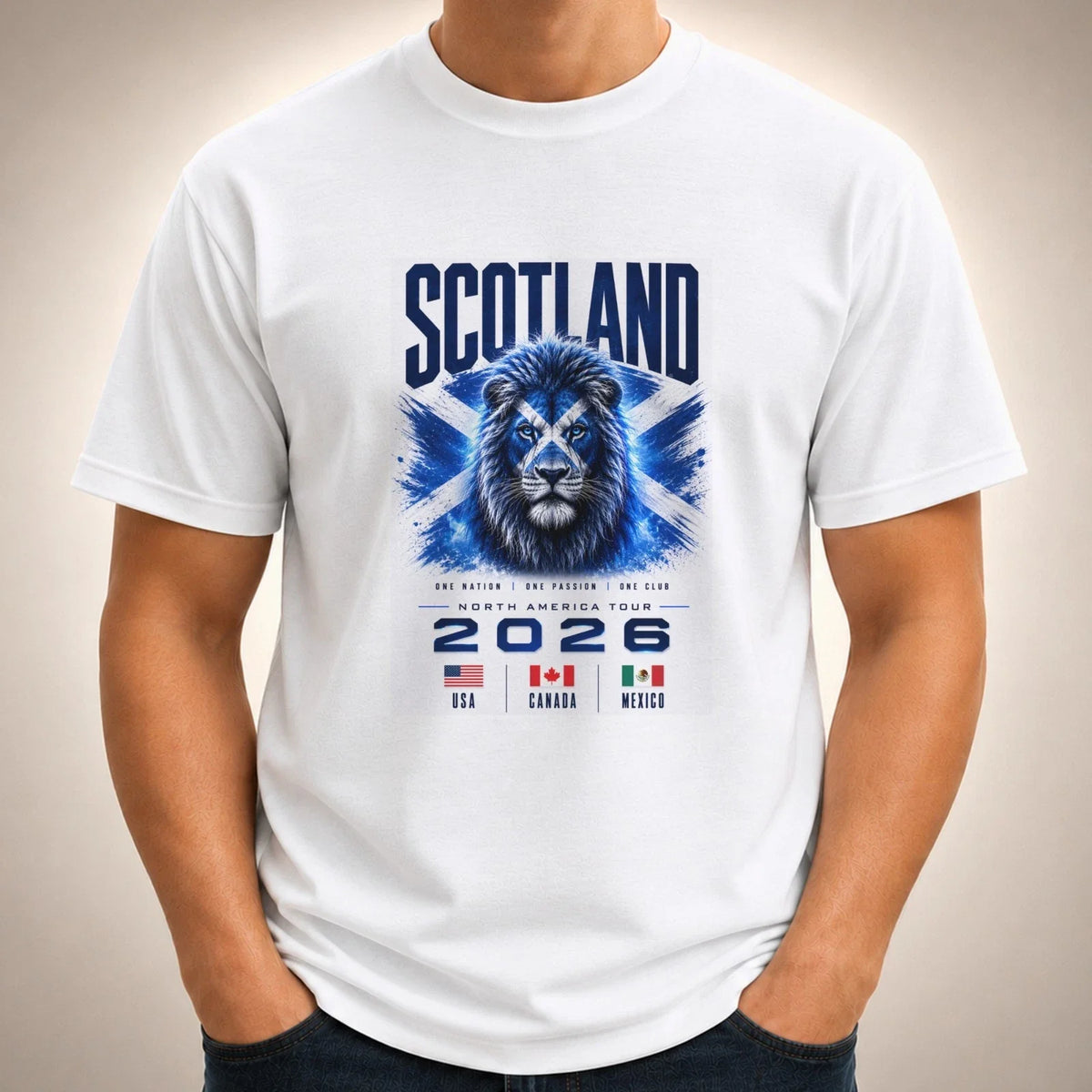 Scotland t shirt football fan flag Scottish top supporters 2026 Lion tee gift Unisex