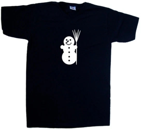 Snowman Christmas V-Neck T-Shirt
