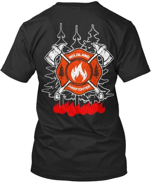 New Wildland Firefighter - Premium Tee T-Shirt Made in the USA Size S to 5XL