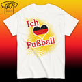 Germany Soccer , Football Fan Shirt, Ich Liebe Fußball German Tee Unisex