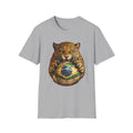 Brazil Jaguar Soccer Ball Brazil Flag Football Fan Graphic Tee Unisex