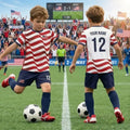 Personalized USA World Soccer 2026 Name & Number Gift Fans Unisex