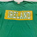 vintage 90s IRELAND WORLD CUP SPORTS LARGE soft soccer Unisex