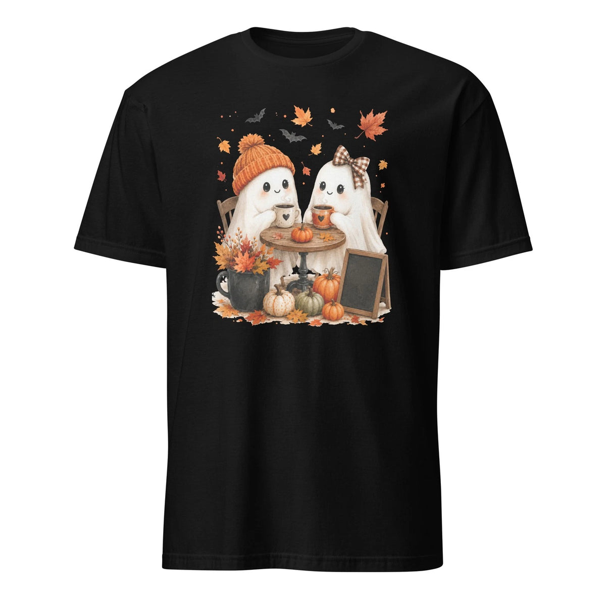 Ghost Tea Time T-Shirt | Cute Spooky Season Graphic Tee