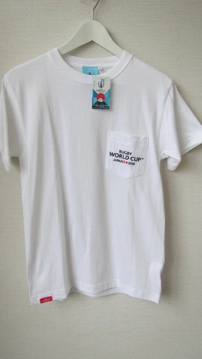Rugby World Cup Official Japan National Team WHITE S size [New] Unisex