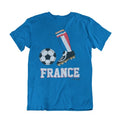 Adult or Kids FRANCE FOOTBALL BOOT Top TShirt 2026 French Euro Cup World Unisex