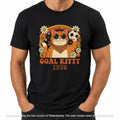 Groovy Cat Soccer 'Goal Kitty 1976' | Retro Floral Unisex