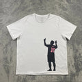 Messi Collection Soccer Graphic T Shirt Mens XXL White Pink 10 Inter Miami Style Unisex
