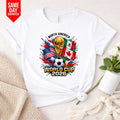 World Cup 2026 Printed Soccer Lover USA Football Fan Gift Sports Tee Top Unisex