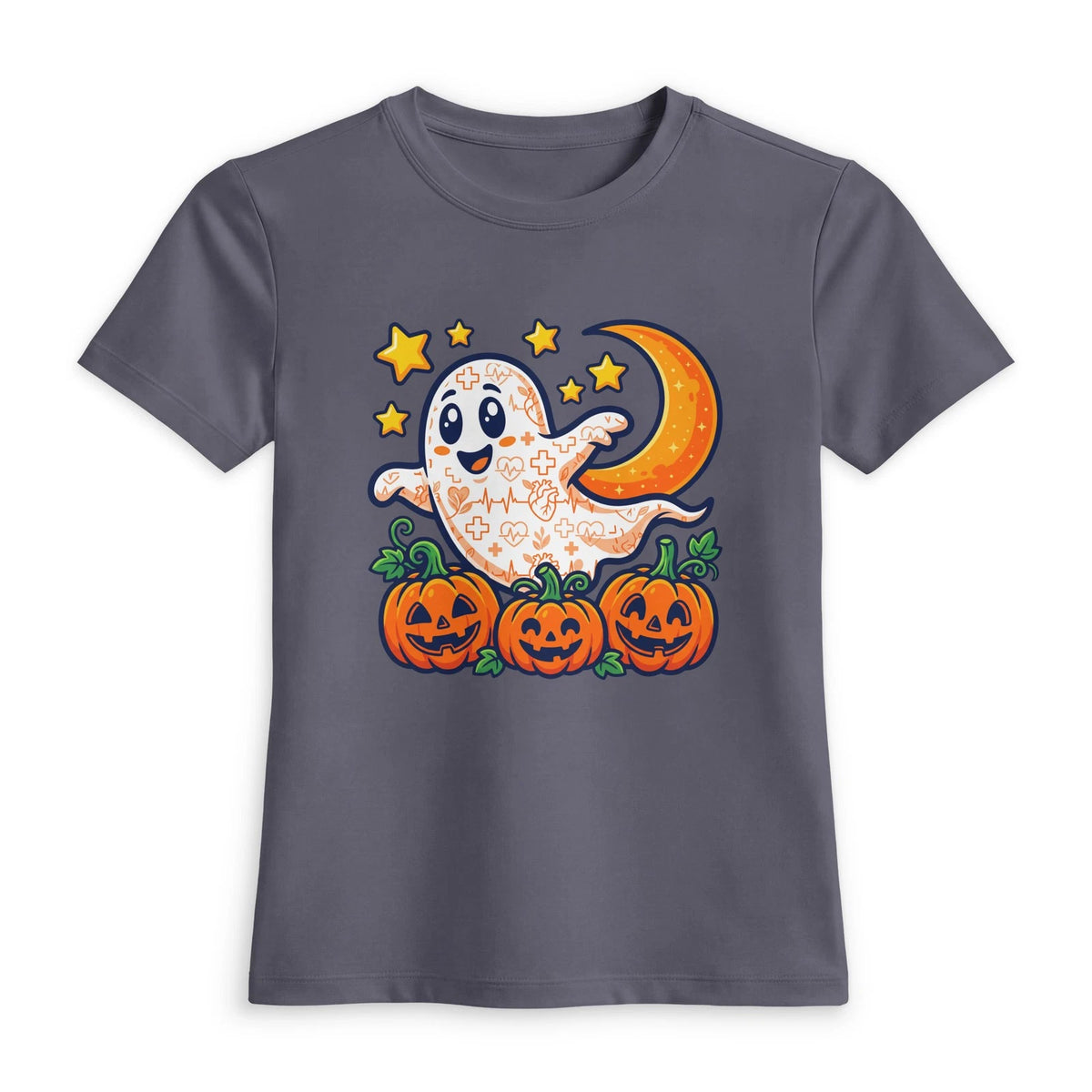Nurse Life Halloween Women's luxe fitted tee