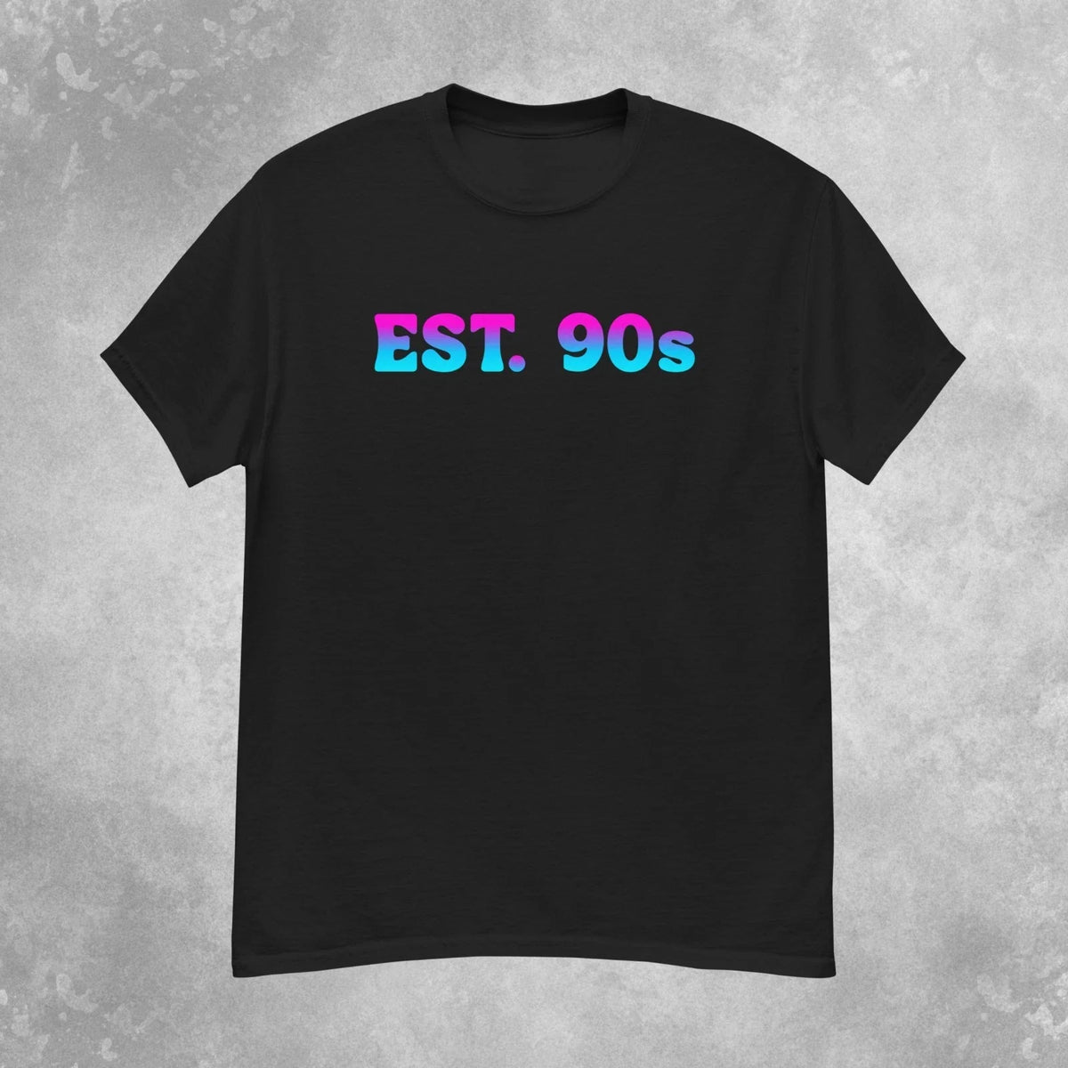Colorful EST. 90s Mens S-2XL Unisex