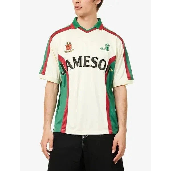 Awake NY Jameson Irish Whiskey Soccer Jersey Blokecore Retro Bloquette S Unisex