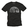 GOTHIC ROCK MUSIC MENS T SHIRT WITH DEATH MOON - SHORT SLEEVE REAPER EMO TEE Unisex