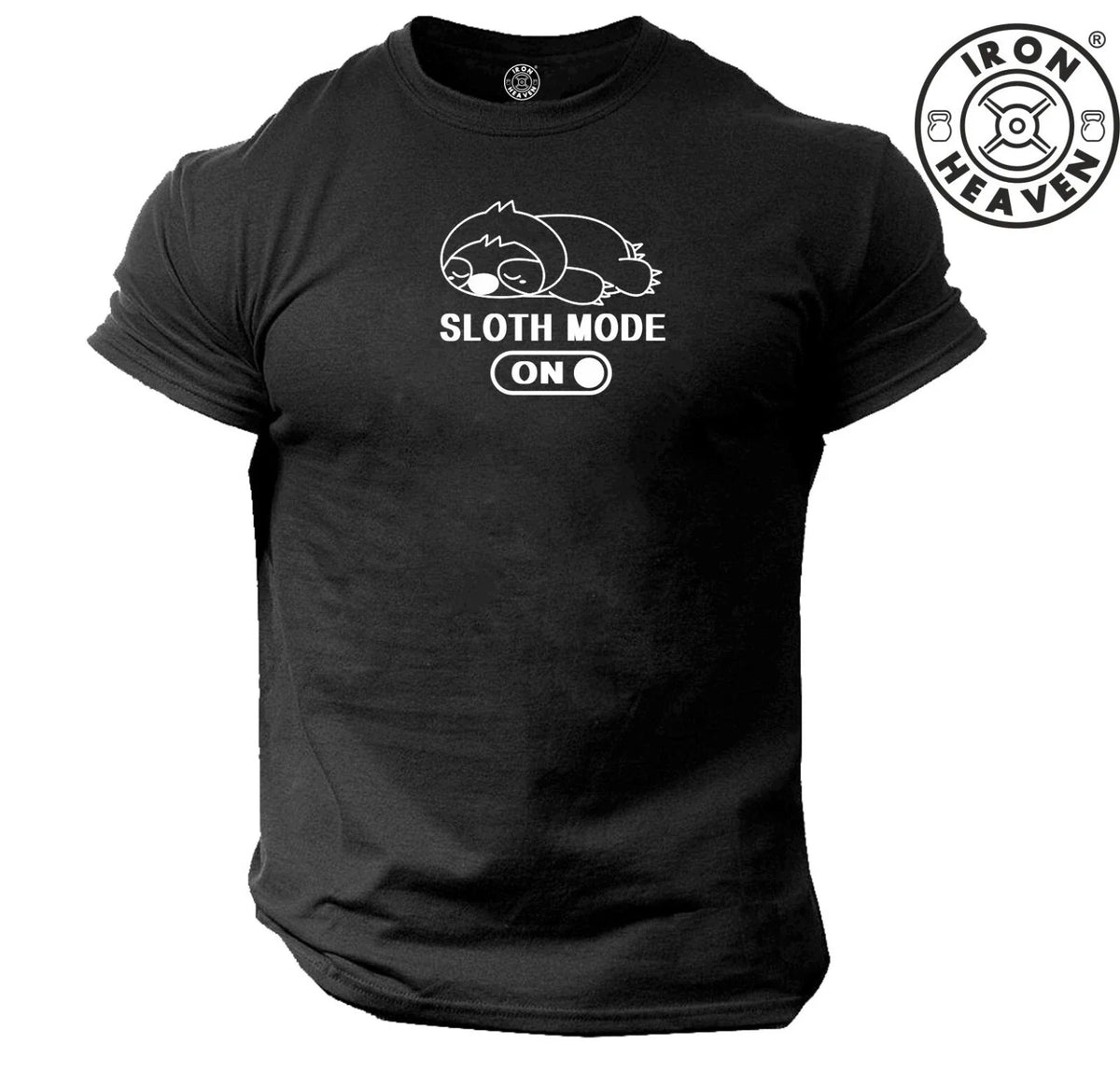 Sloth Mode On T Shirt Gym Clothing Bodybuilding Training Exercise Boxing MMA Top Unisex