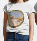 Creation Of Adam Cigar T shirt - Weed - Funny Weed T shirt - %100 Premium Cotton Unisex
