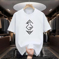Unisex Minimal Logo Mountain Ocean Graphic Casual Top Unisex