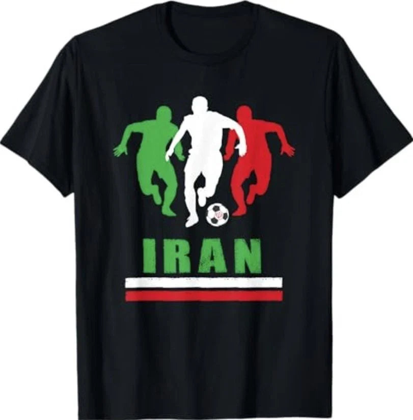 Iran Soccer Jersey Shirt Iranian Football Unisex