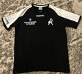 Macron Banca Popolare Di Vicenza Work Hard Play Harder Jersey Small Black Soccer Unisex