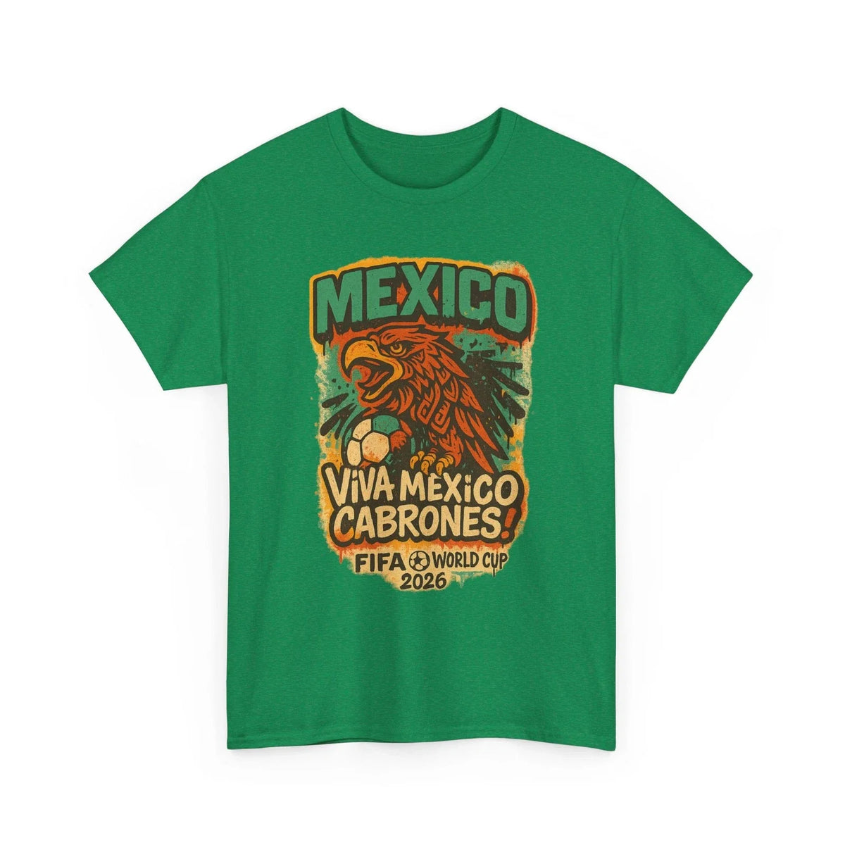 Mexico Eagle World Cup 2026 | Aztec Pride Futbol Fan Tee Unisex