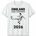England Unisex Football T Shirt Game Day Soccer Fan Gift Mens Womens Graphic Tee Unisex