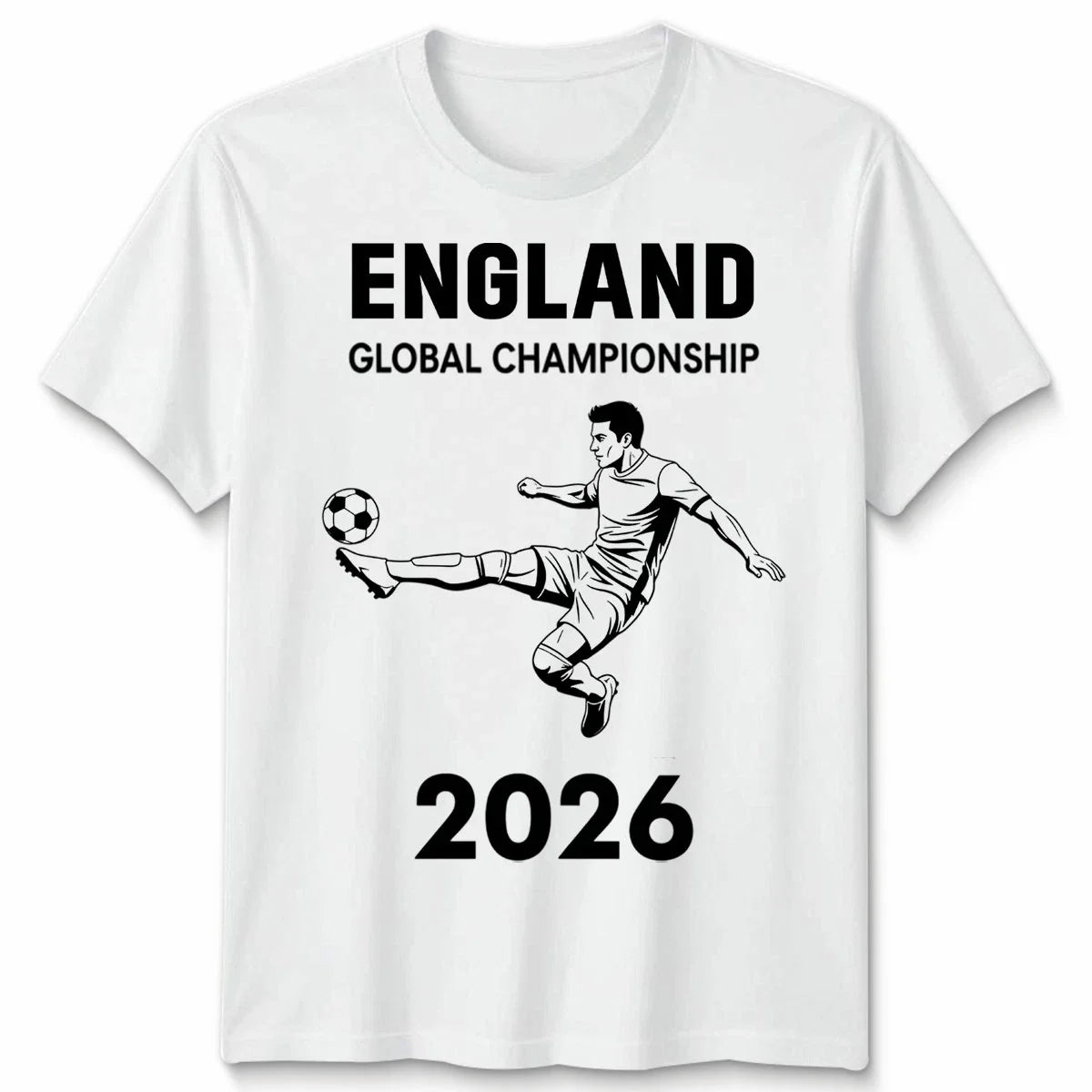 England Unisex Football T Shirt Game Day Soccer Fan Gift Mens Womens Graphic Tee Unisex