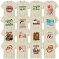 Retro Christmas Adult T-Shirt Santa Claus Festive Christmas Gift