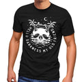 Men's Skull Skull Hello Darkness My Old Friend Music Song Quote Unisex