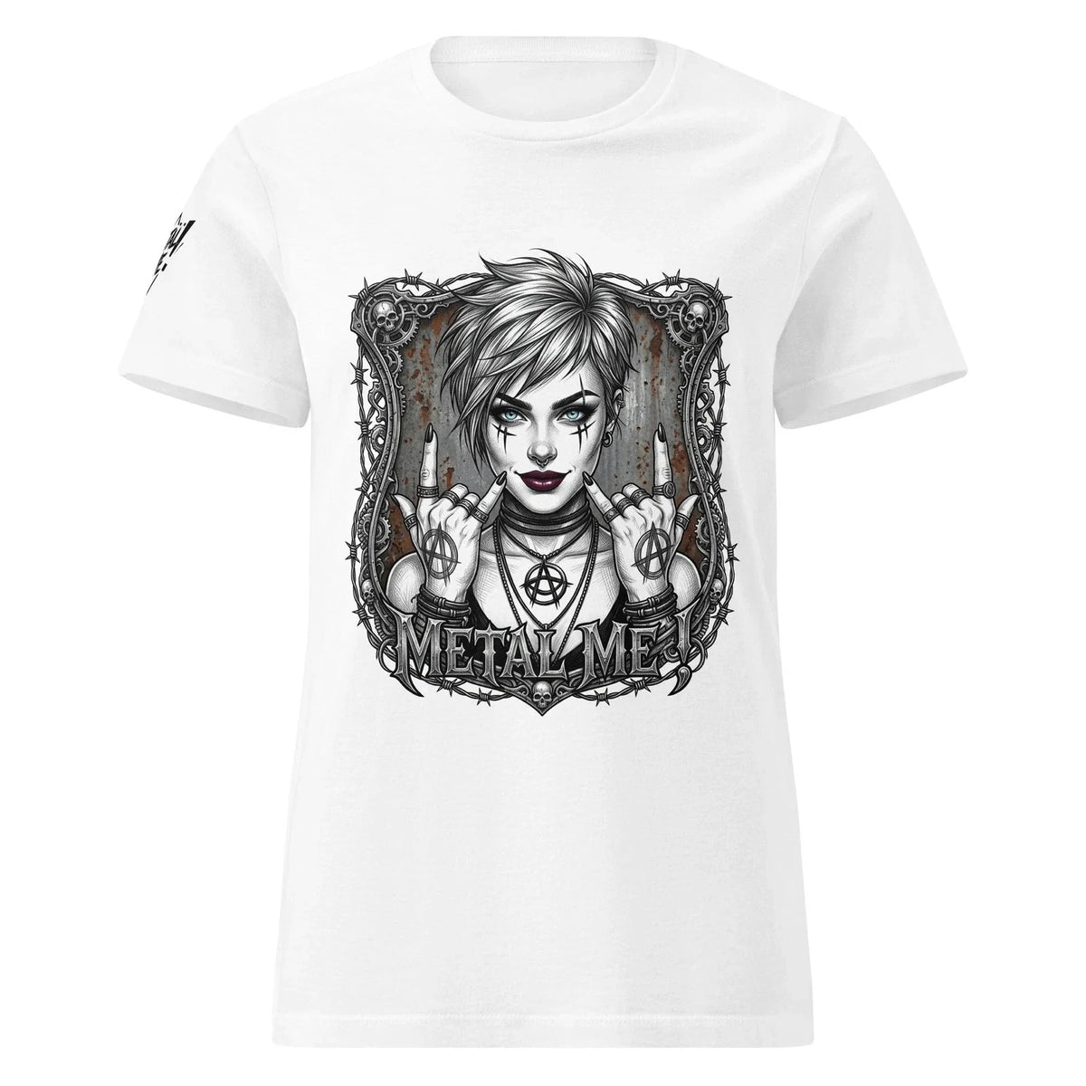 T- Shirt Blanc Metal Women’s basic softstyle Unisex