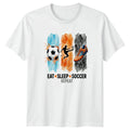 Eat Sleep Soccer Repeat Soccer Player Soccer Gift For Him And Her Unisex