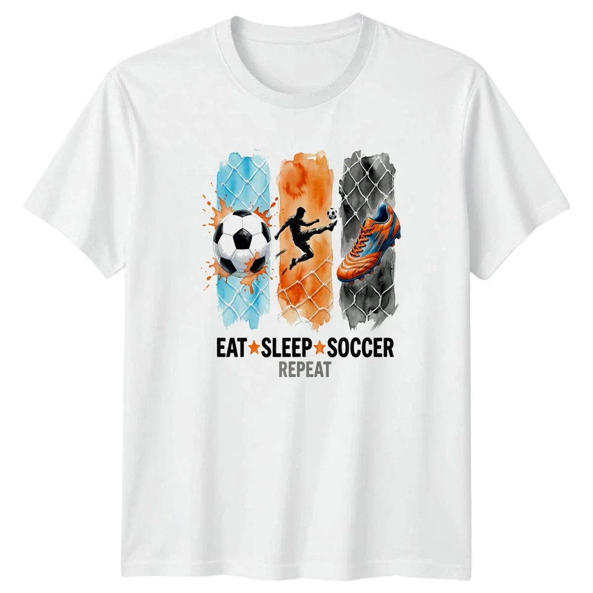 Eat Sleep Soccer Repeat Soccer Player Soccer Gift For Him And Her Unisex