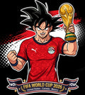 egypt World Cup Football DTF Iron On Heat Transfer Unisex Soccer T shirt Unisex