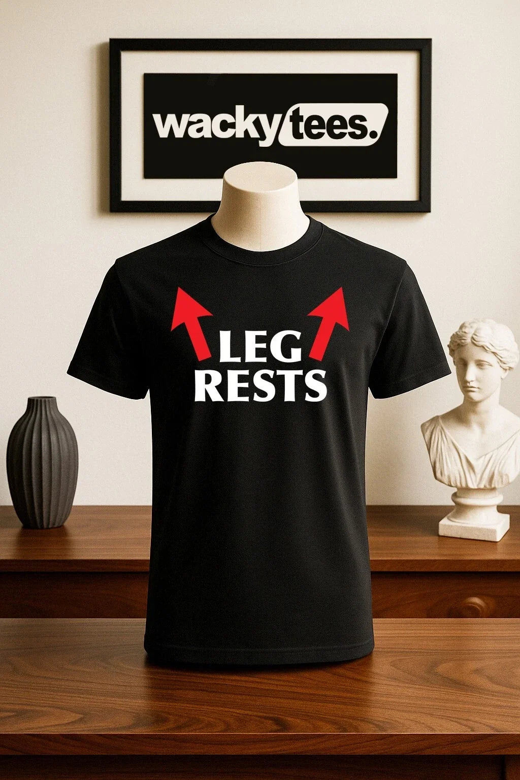 Leg Rests Arrows Funny Adult Humor Graphic Tee Shirt Unisex