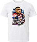 Mateo Kovacic, Croatia Caricature Soccer 2026 T Shirt Unisex
