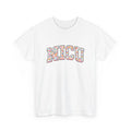 Block Lettering Design Shirt Nurses Clinic Gift Women Thick Tee Typography