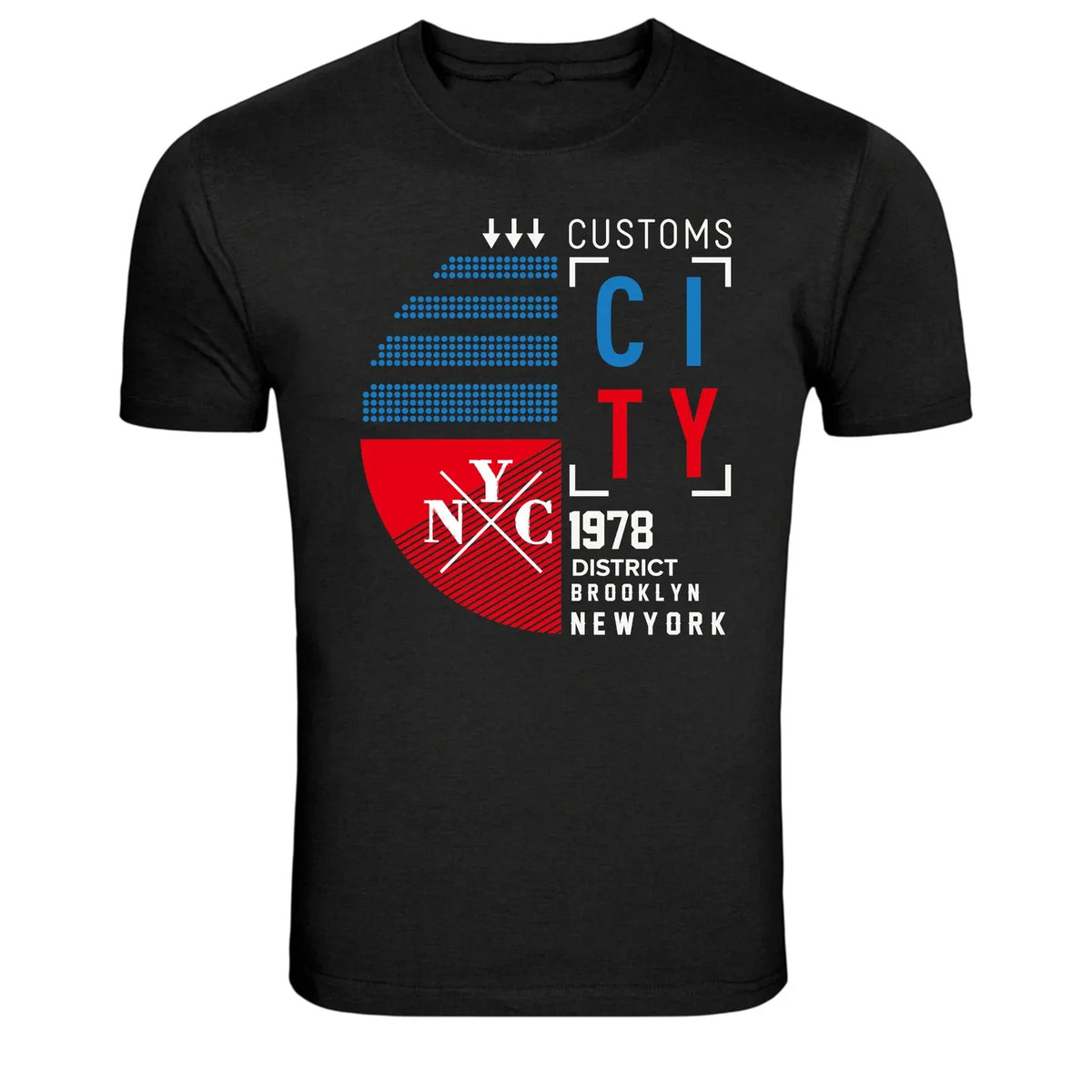 NYC Customs City Brooklyn New York Urban Graphic Unisex