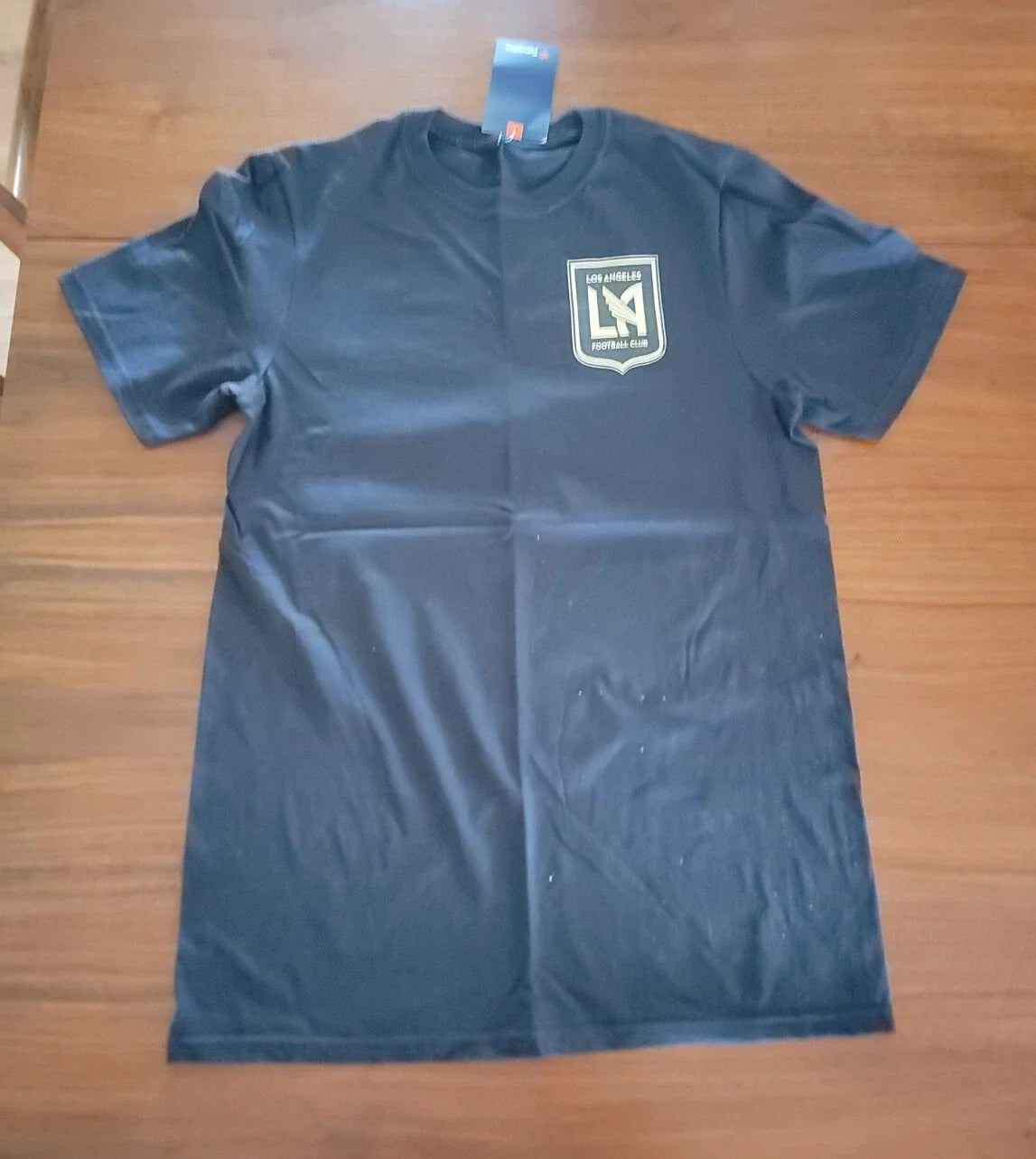 LAFC T Shirt LA Soccer T Shirt Sports Crest Fan Fanatics Mens Small NWT Unisex
