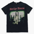 Vintage Marilyn Manson 2013 Distressed Band Promo Merch T-Shirt (M)