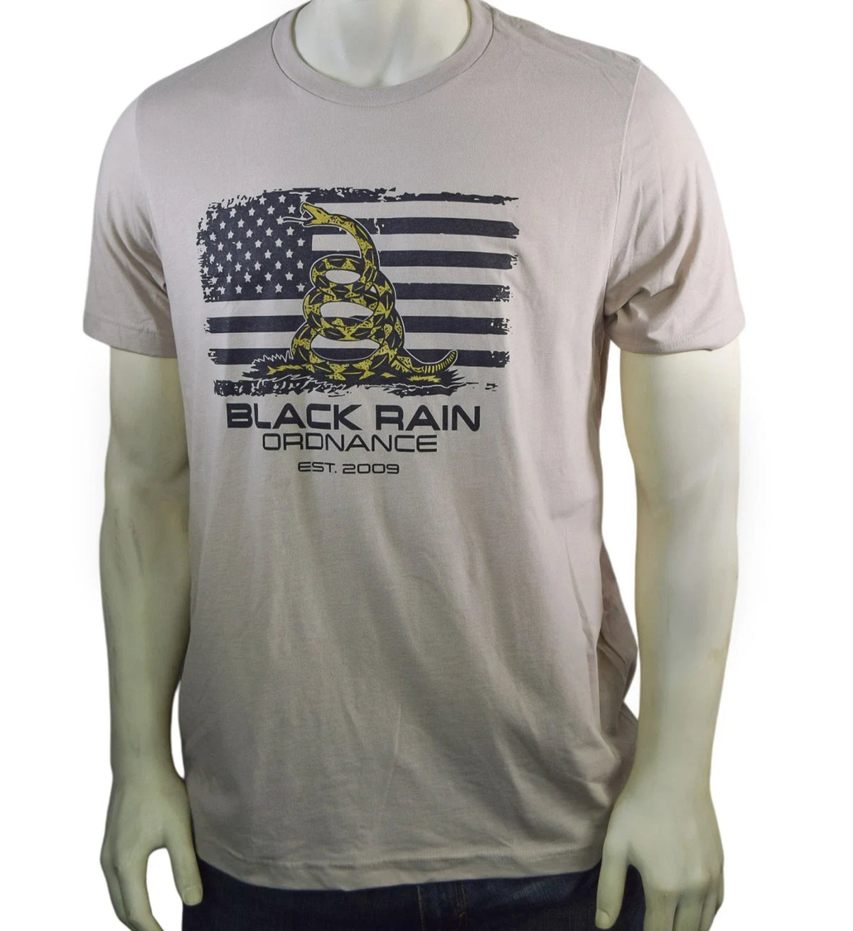 BLACK RAIN ORDNANCE - American Flag Gadsden Logo Premium Unisex Tan(XL) Unisex