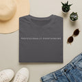 Professionally Overthinking Shirt Sarcastic Fun Graphic Tee Minimalist Techwear