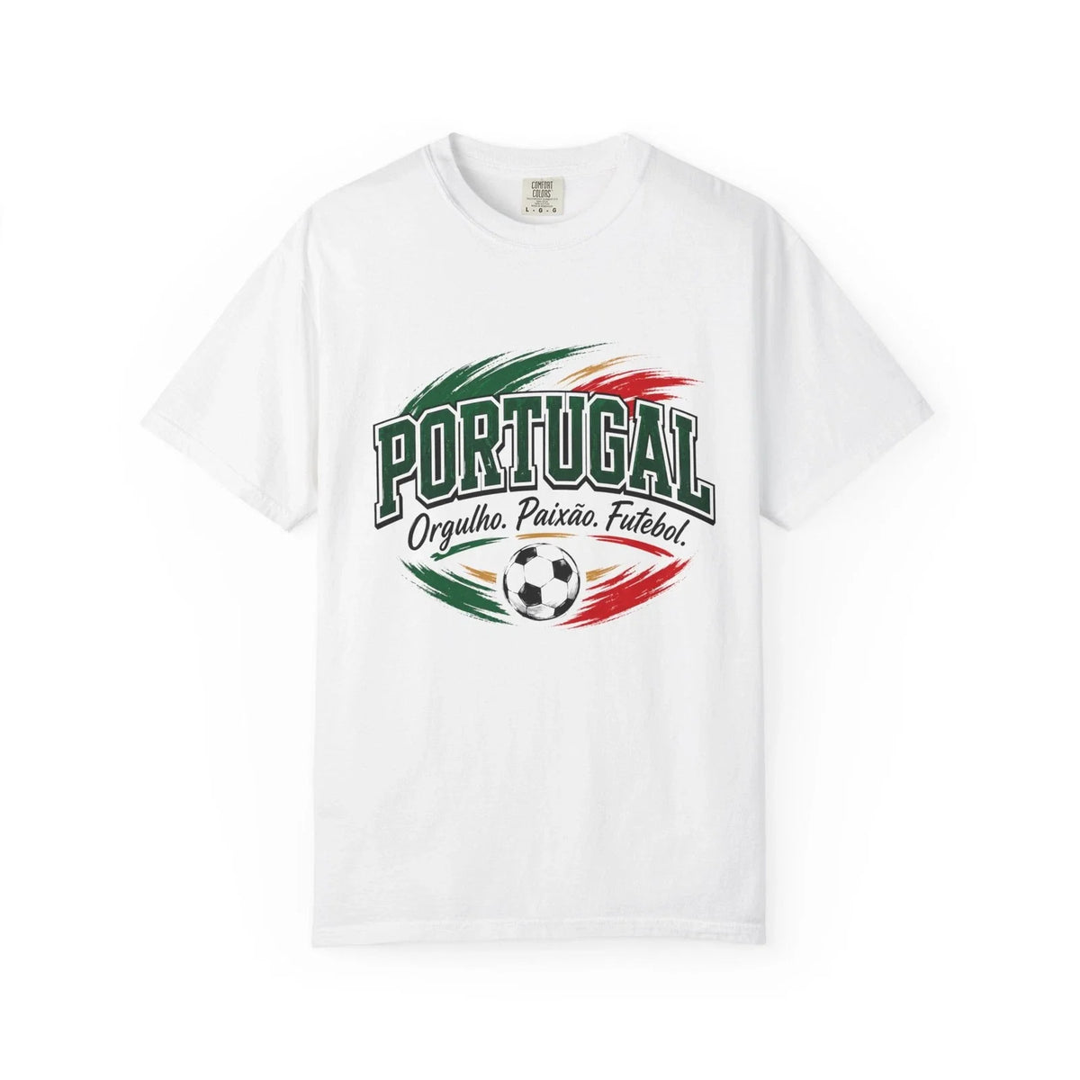 Portugal Soccer Fan | Orgulho Paixão Futebol Country Pride Tee Unisex