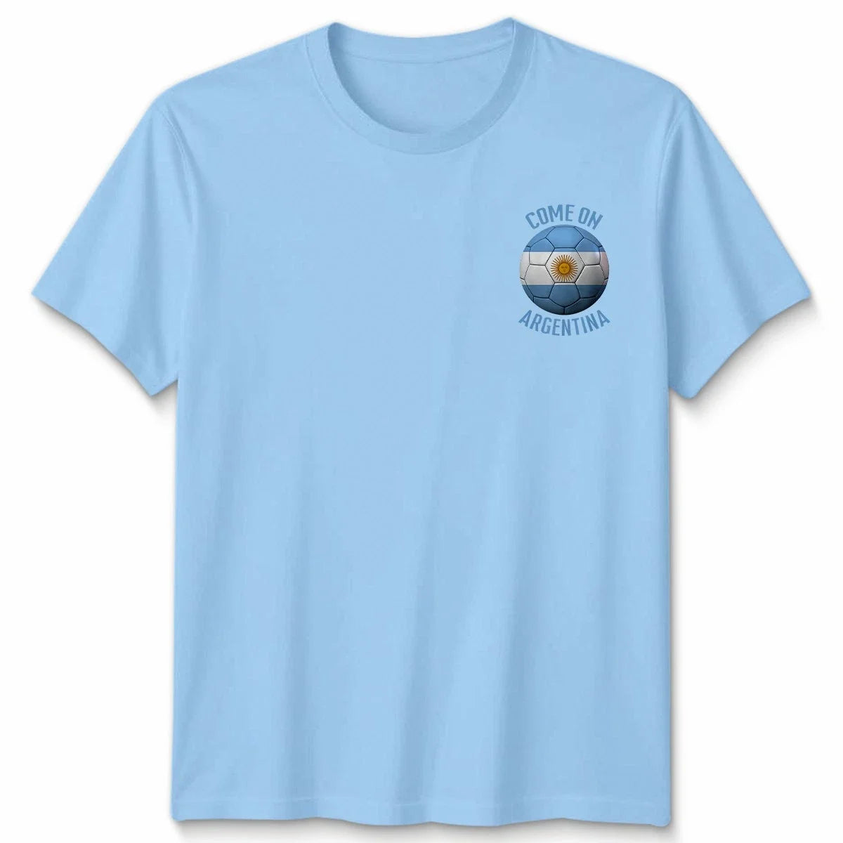 Come On Argentina Football Unisex Kids Country Pride Soccer Tee #WC Unisex