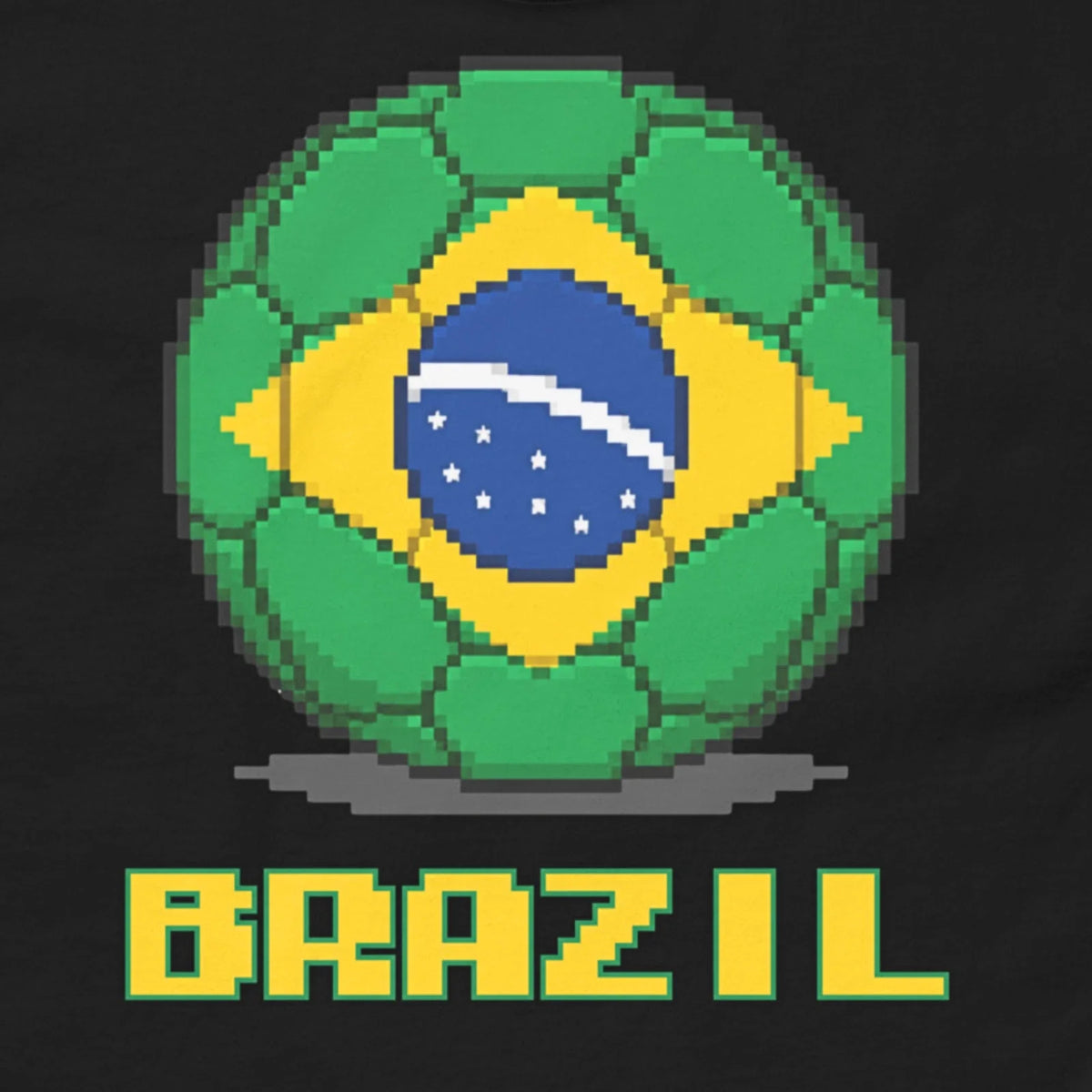 Brazil Soccer Shirt Retro Video Game Football Fan Tee 2026 Tournament Cup Unisex