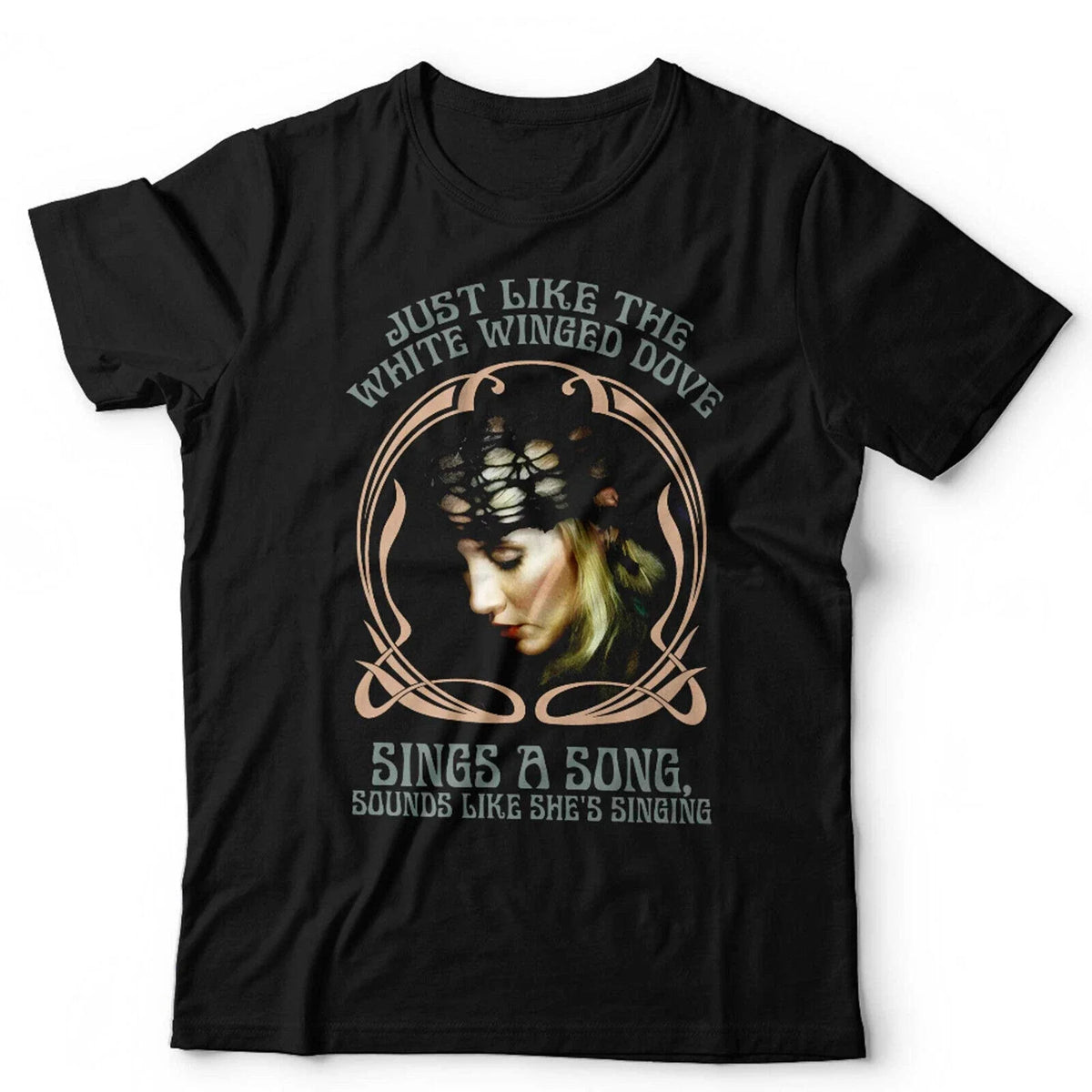 Stevie Nicks TShirt Just Like The White Winged Dove Unisex & Kids Vintage Retro Unisex