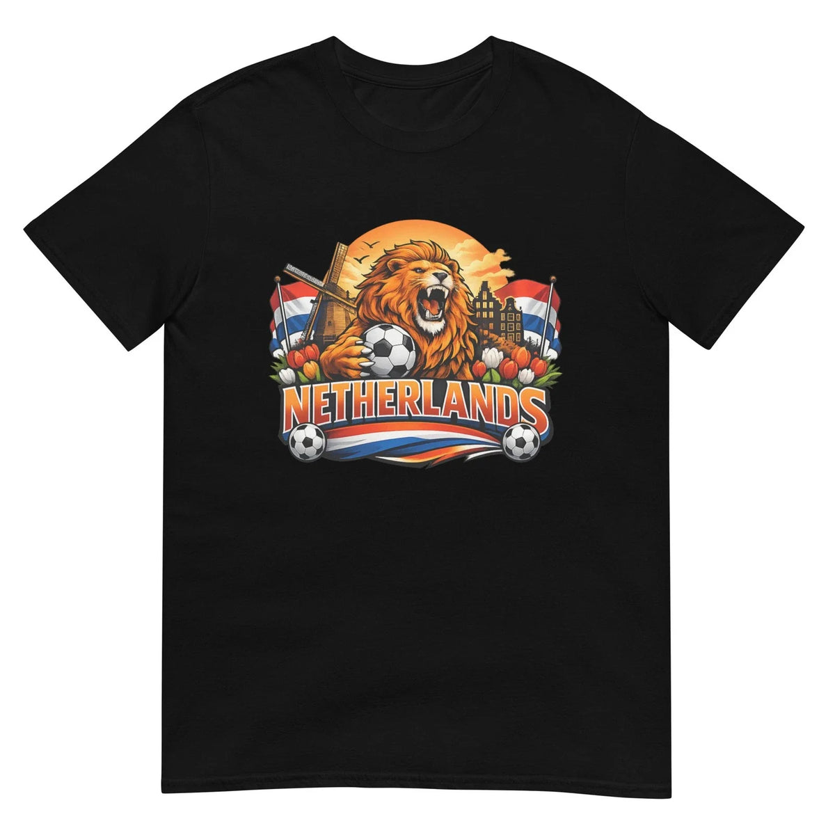 Netherlands Football Fan – Dutch Lion World Cup Support Tee Unisex Unisex