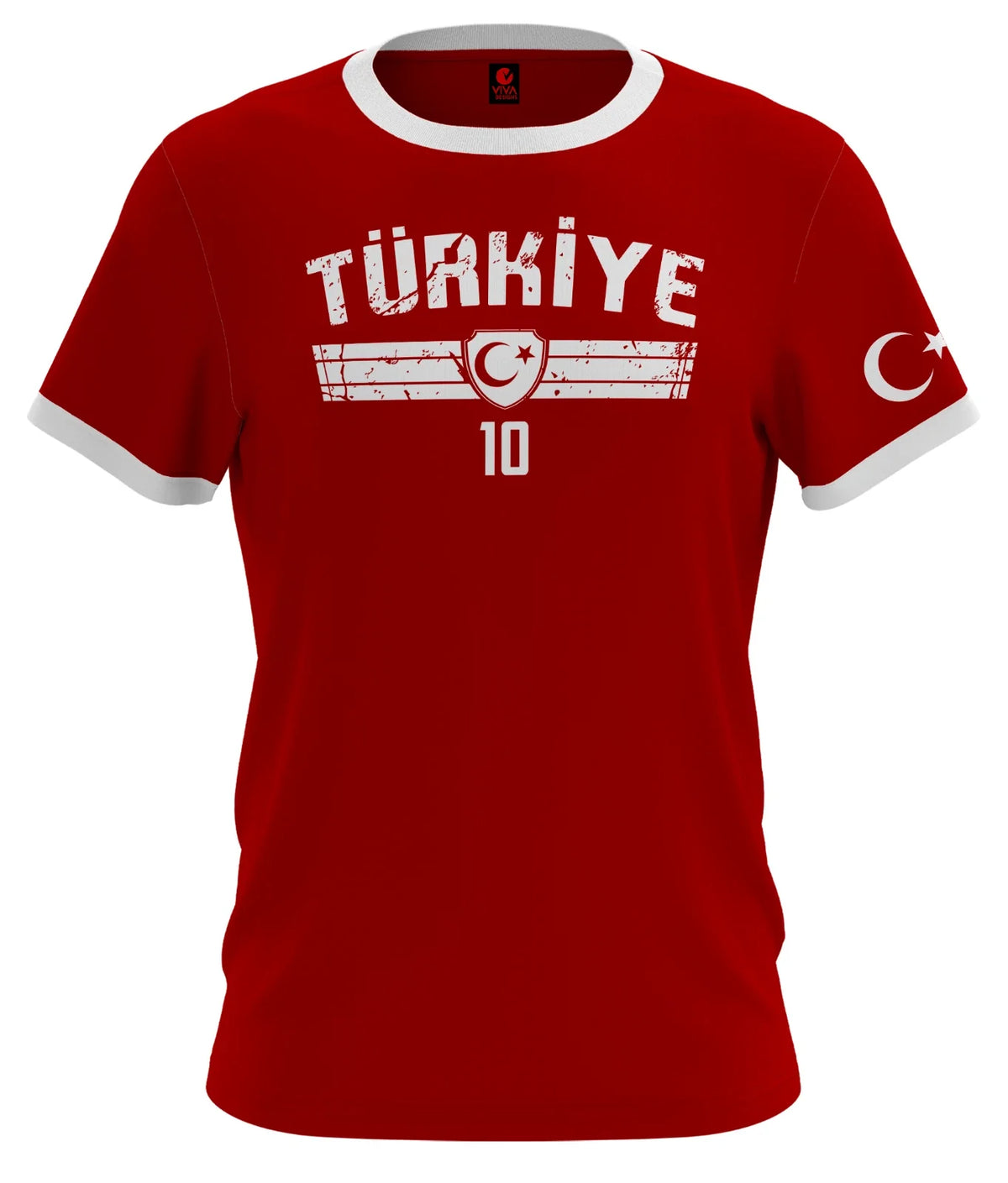 Turkey Ayyıldız Crescent Moon Star Mens Womens Türkiye Fan Shirt Football World Cup