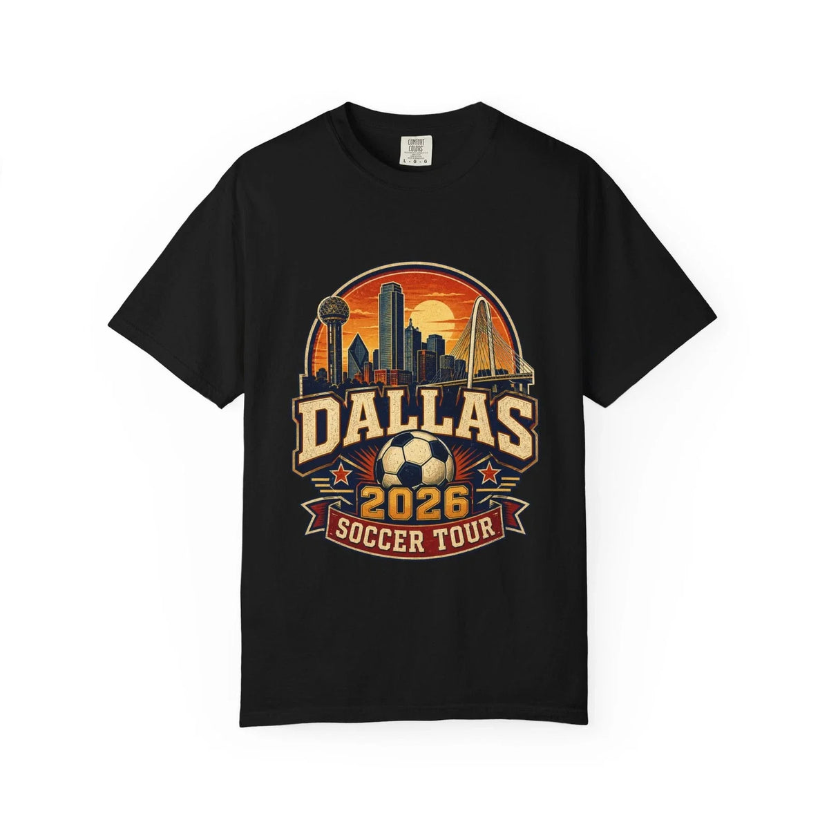 Dallas 2026 Soccer Tour | Skyline Soccer Graphic Unisex