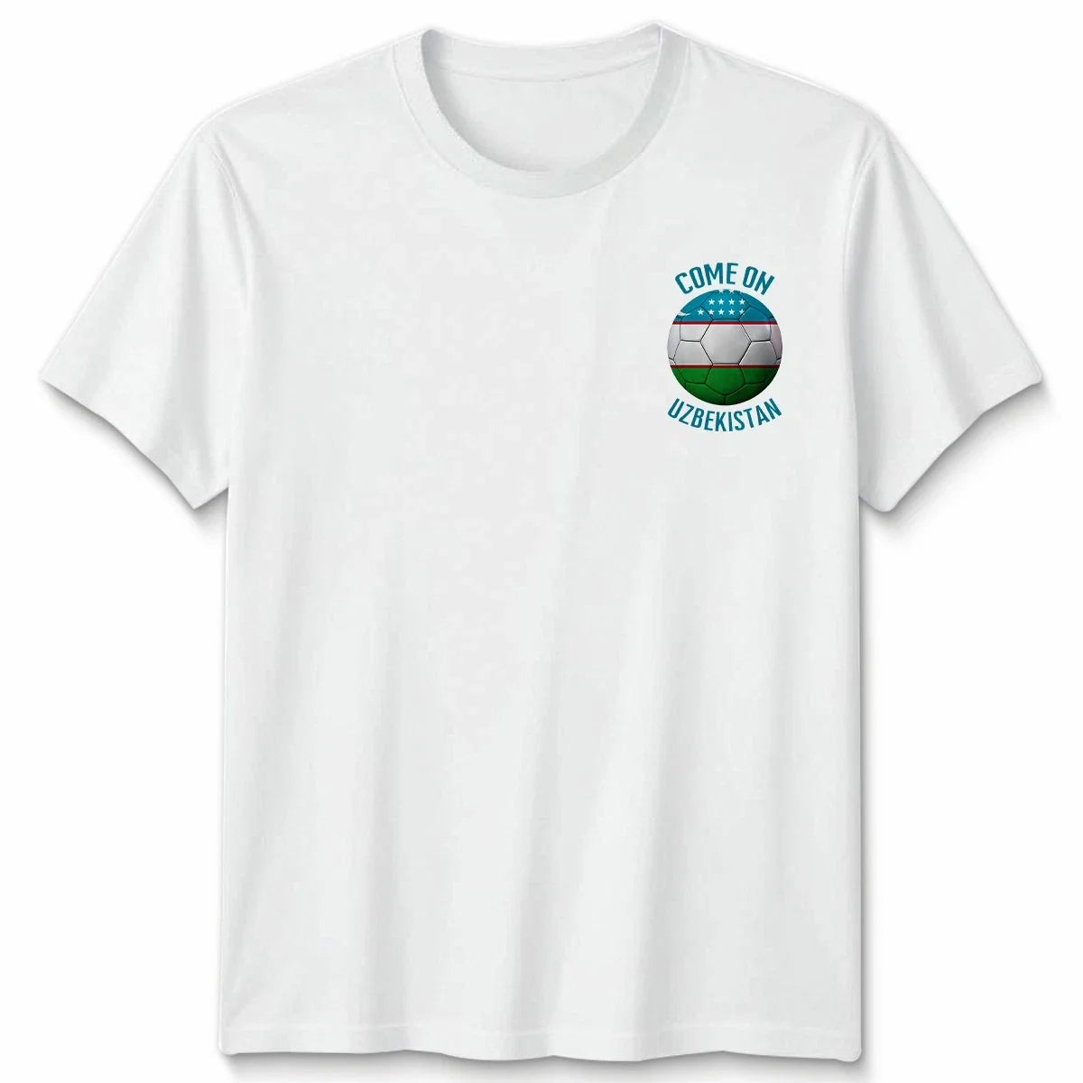 Come On Uzbekistan Football Unisex Kids Country Pride Soccer Tee #WC Unisex