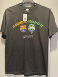 2009 FC Barcelona vs Seattle Sounders Qwest Field Soccer Size Large Unisex